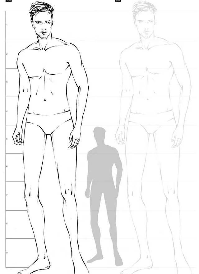  [模特的身]全新-160个服装人体动态【线稿】素材分享！（独家珍藏版）