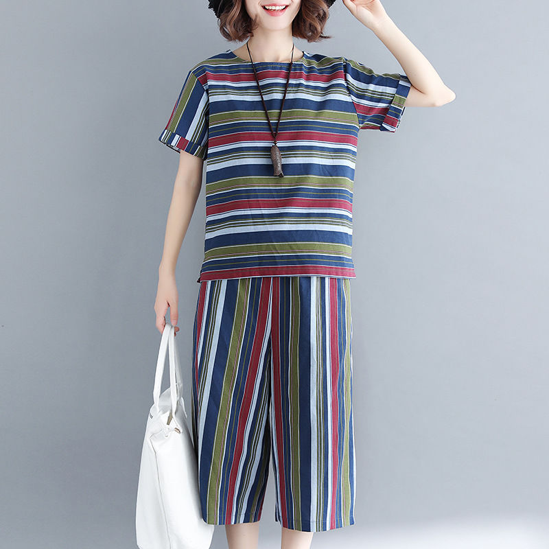 最近火爆的七分裤套装，真是够美够高级!难怪老婆扔了裙子买了它