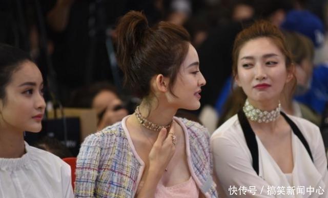 古力娜扎和江疏影同框后，网友：一对比差距就出来了！