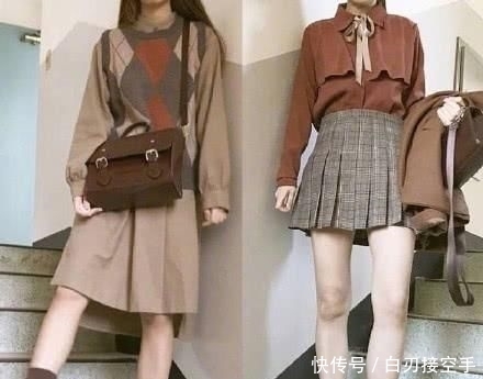 【气质】充满淑女气质的初春穿搭,温柔针织衫+半裙,一起甜美的过春天吧
