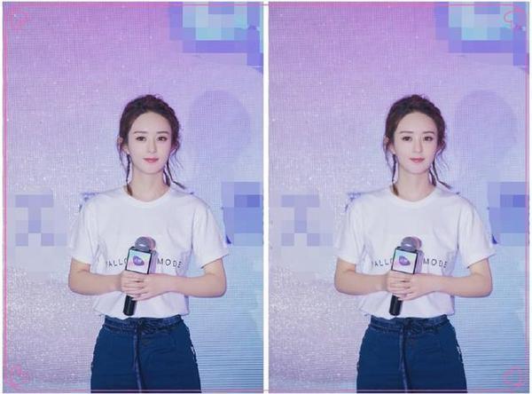 两个小揪揪的唐艺昕看起来最多18！