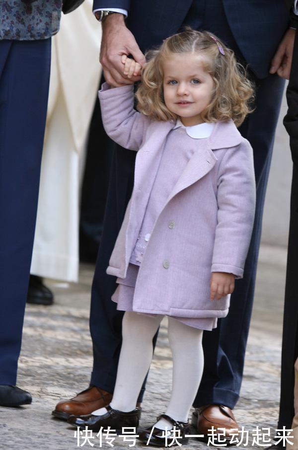 未来西班牙女王莱昂诺尔是人生赢家从小美到大