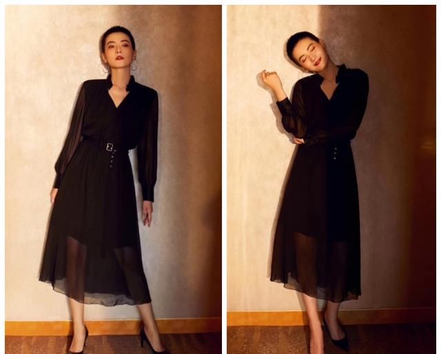 谁说板寸是男生的专属？李媛大胆剪个板寸头穿裙子都美出新高度