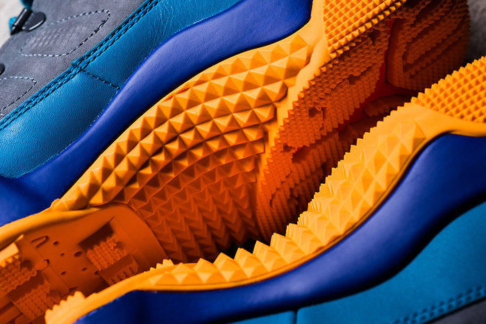 实拍展示深渊绿/深灰/和谐蓝色Air Jordan 9 Boot NRG