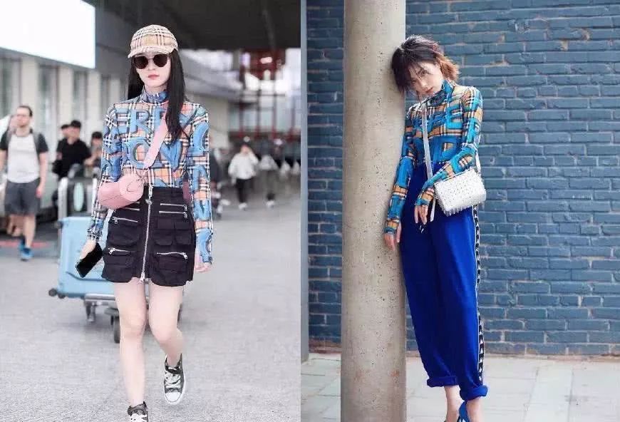 这件涂鸦上衣丑得出奇，张雪迎阚清子却抢着穿，网友:太时尚了!