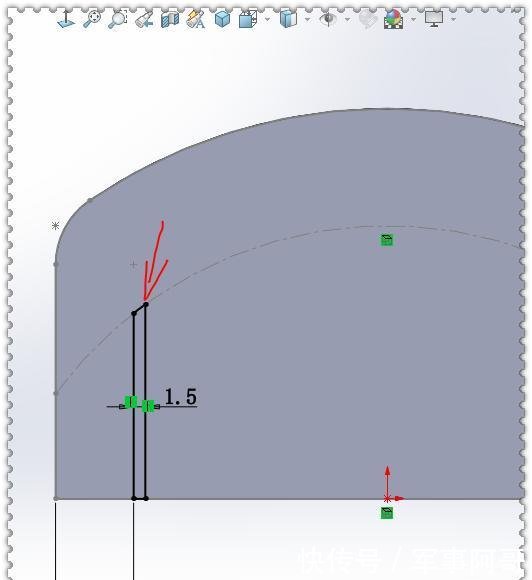  『SolidWorks』用SolidWorks画一个木纹梳子，此图简单到只用10步就可画完了