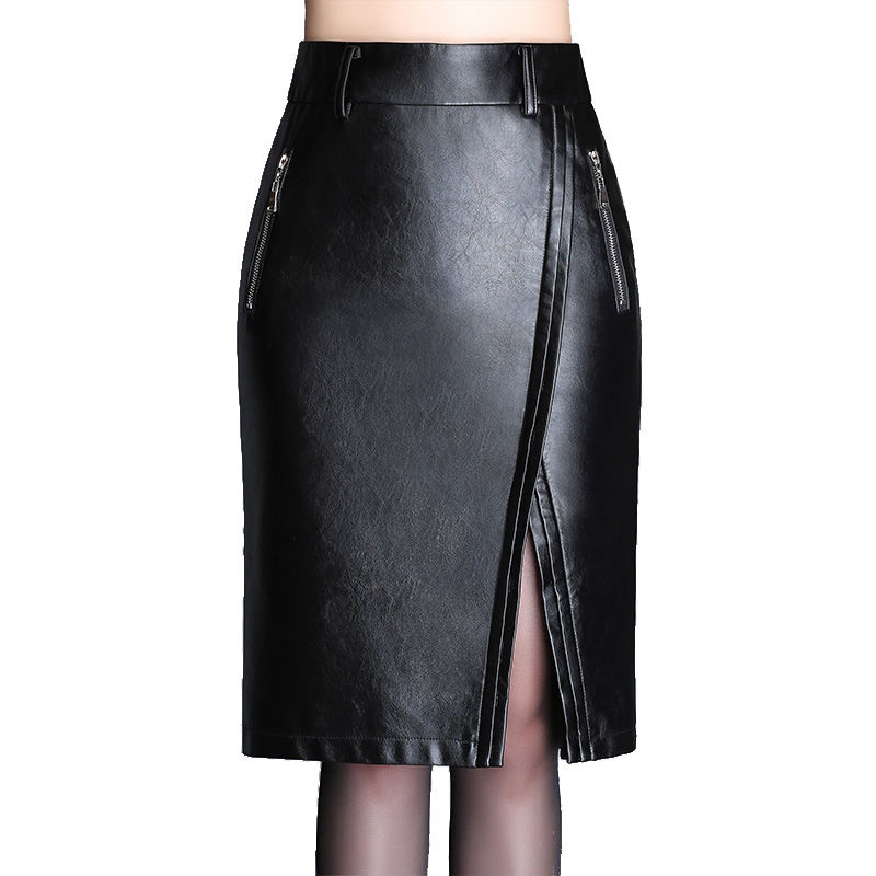 别再穿短裤了,今秋主打半身裙,藏肉又有型,真不简单