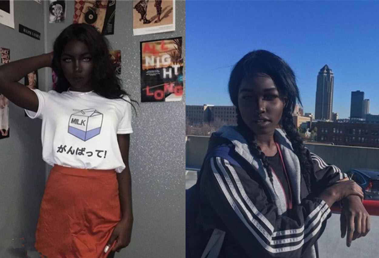 别为自己丑找借口，非洲一女子非常黑，却被誉为千年难遇的美女