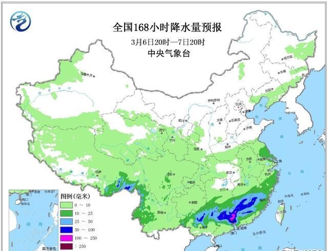 新一轮暴雨袭来，3月1号夜间，雨势最强，规模最大