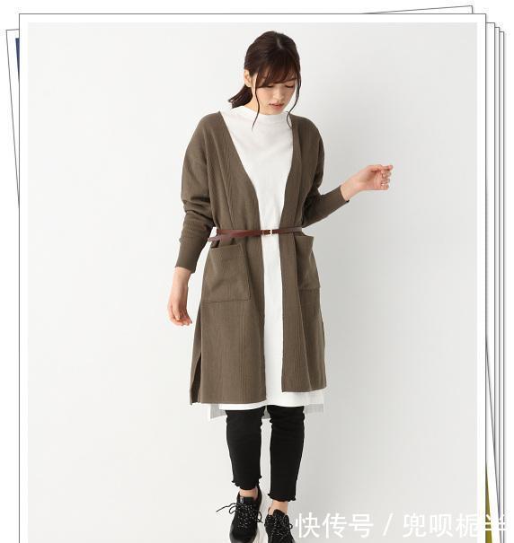  『感觉』开衫的春季日系穿搭，能防晒能保暖，既百搭又好看