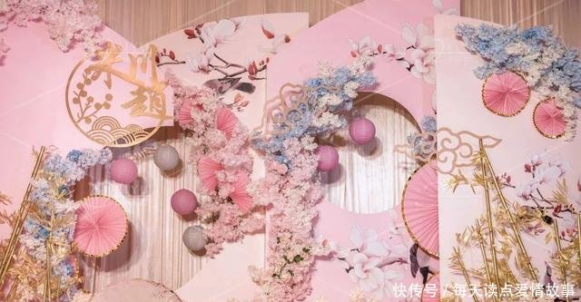  『这场』这场浪漫的日式中国风樱花主题婚礼实在太美