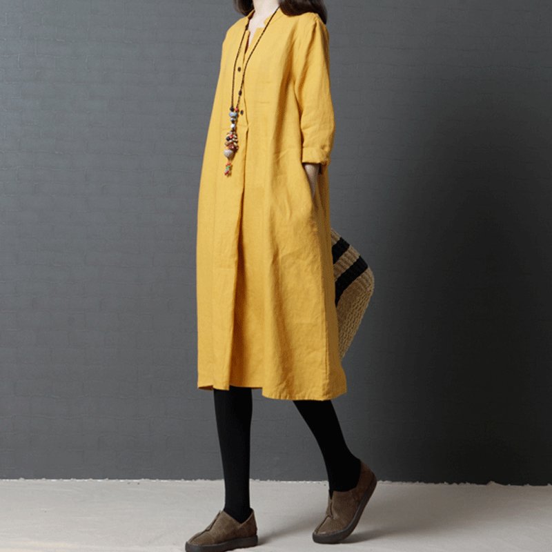 秋老虎临近，怕热汗多女人别穿毛衣!多穿这棉麻装，透气又舒适