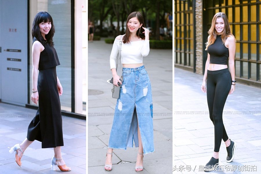 街拍:几乎每个爱美的女孩,都喜欢这样的穿衣方式