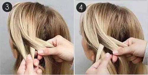教你编四股辫，让发型多点新意