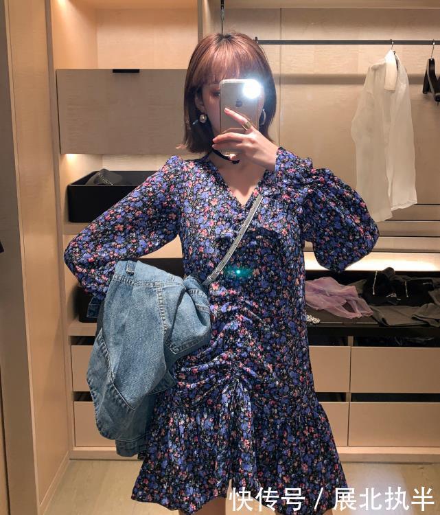 #碎花#2020年建议微胖女生:多种草一些“碎花裙”,遮肉效果贼棒