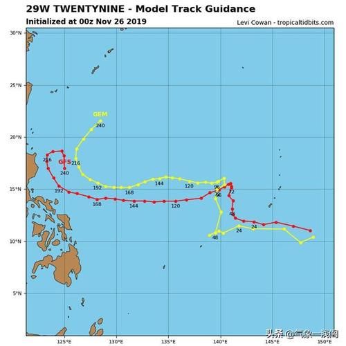  【台风】最强风力靠近48小时警戒线，10级台风北冕或马上来，将