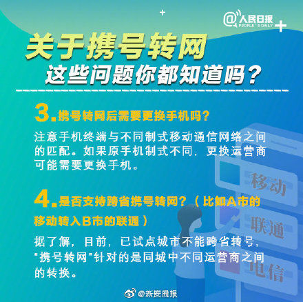  新安晚报|安排上了！全国携号转网下月底全面实行：三步即可完成