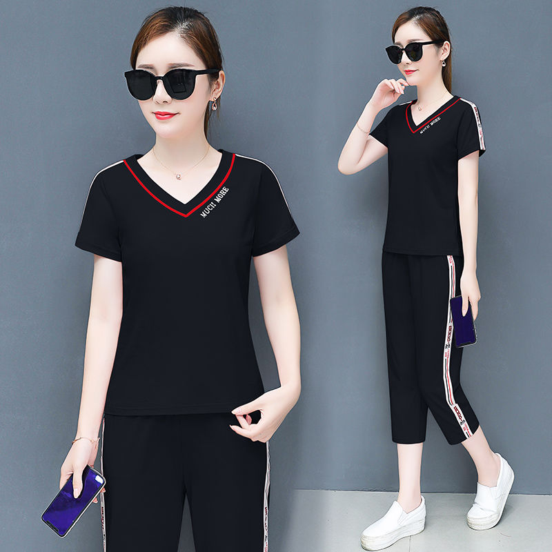 最近火爆的七分裤套装，真是够美够高级!难怪老婆扔了裙子买了它