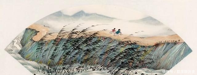 【中国画】「津门网」他的彩墨山水,颇得中国画似与不似的妙蒂