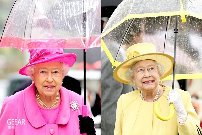 打伞也有学问?关于英女王的穿搭，原来这点大家一直都没留意到!