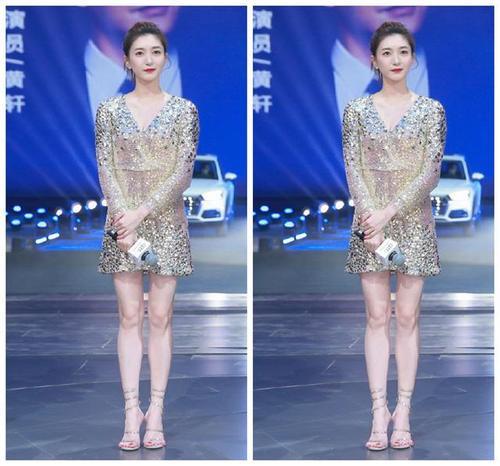 厉害了！挑战热巴Angelbaby穿亮片裙，江疏影竟然穿出廉价感？