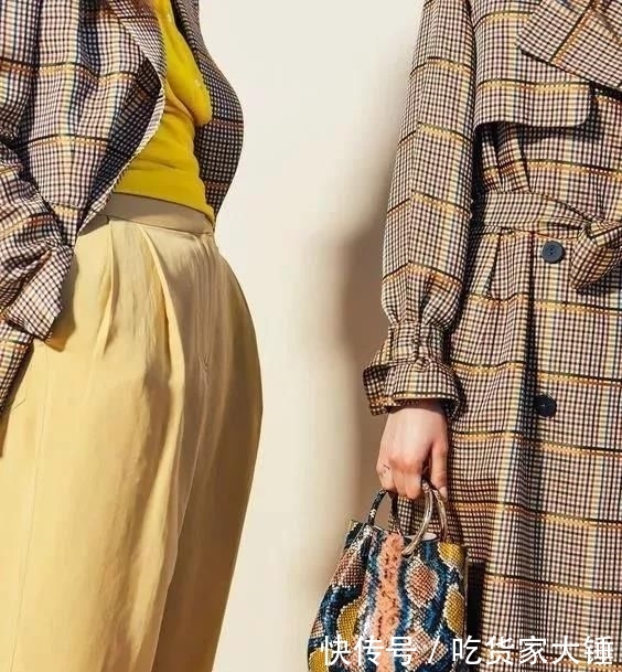  #格纹西装#秋冬必穿的格纹，时髦炸了