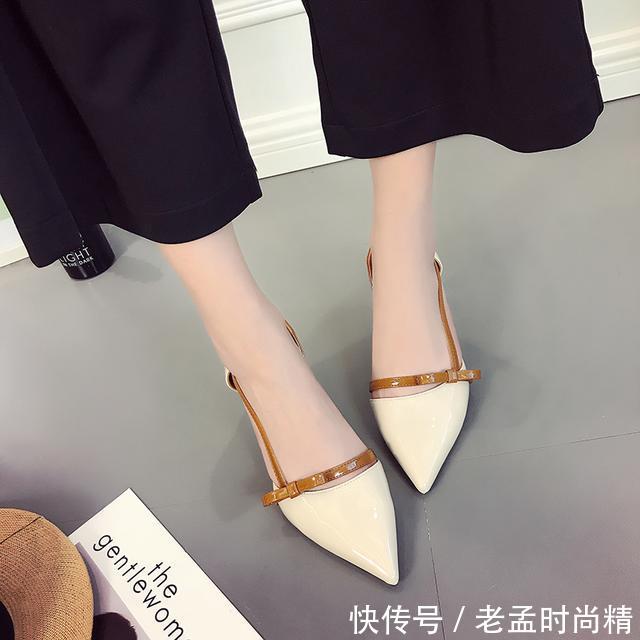 「浅口尖头高跟鞋」好看又有女人味的高跟鞋,穿上去征服男神吧
