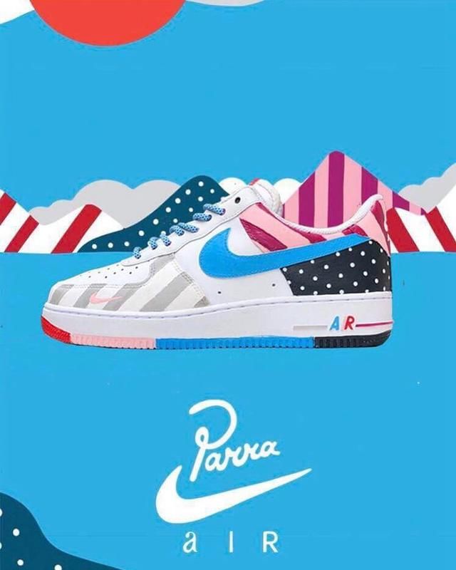 近期热门主题！AirForce1xParra定制版欣赏