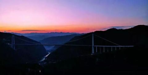  祖国|向祖国献礼！“世界第一”赤水河红军大桥建成仪式今早举行