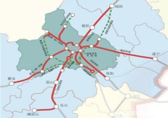  【四川】四川距离最近的两个城市，未来最可能实现同城化，不是