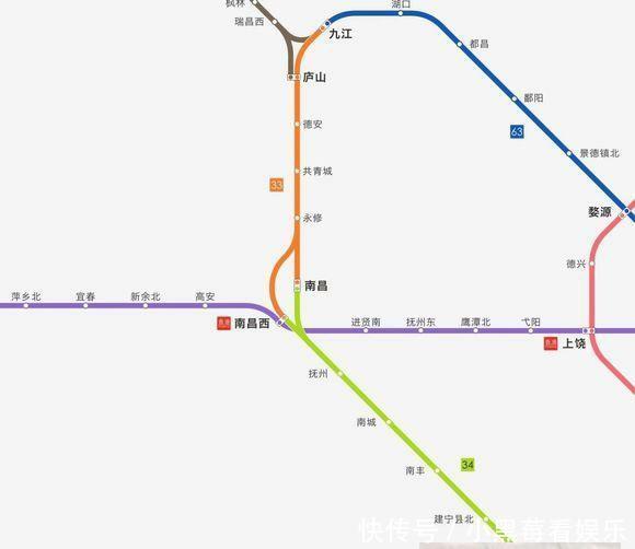 [成雅]中国高铁线路图2019年1月版：每条线路经过哪些城市都可以看到