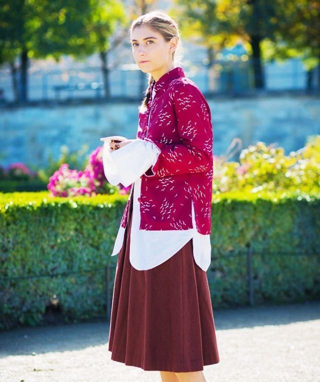 【Jenny】能将绿色穿得出彩的人不多,时尚博主Jenny Walton算一个,佩服!