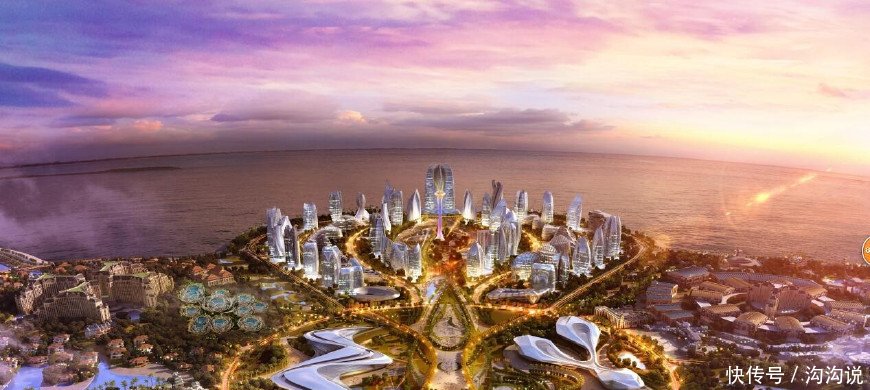 中国某集团正在打造，世界上最大的人工岛屿，比迪拜还要豪华！