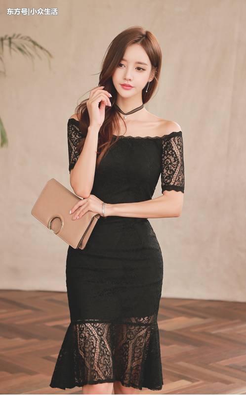 街拍：孙允珠黑丝袜与包臀裙有机融合，匀称美腿清新脱俗!