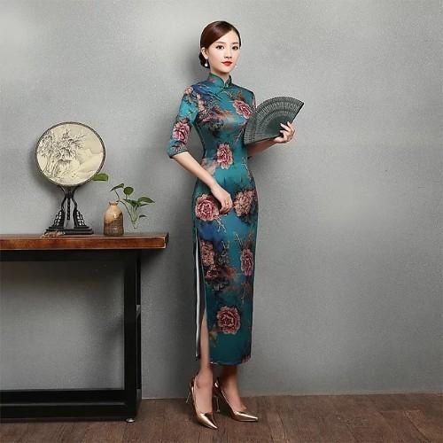 画风太美，这是专属于女人的旗袍风韵！