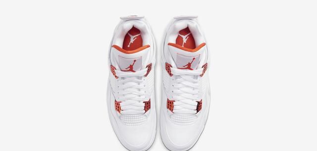  [白橙]纯白金属 AJ4 套装官网预告！白橙配色下周率先发售