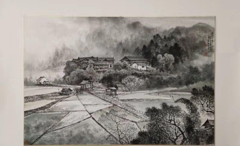  「建国」建国70周年重点推荐艺术家刘国志国画作品欣赏