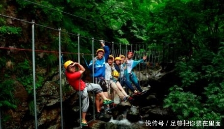 河南、湖北、安徽三省交界,藏着秀丽山水美景,6公里2小时漂流