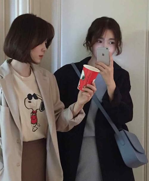  【西装外套】18套巨甜闺蜜装，出街回头率全在你俩身上