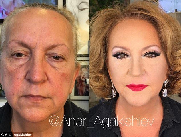 男子化妆技术高超:2小时让80岁老人变少妇