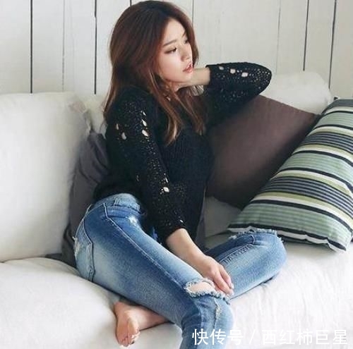 『美女』身材姣好的牛仔裤美女,简约大气,尽显都市女神范儿!