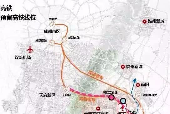 四川境内有望迎来新客运专线，长约175公里，连接成都自贡等地