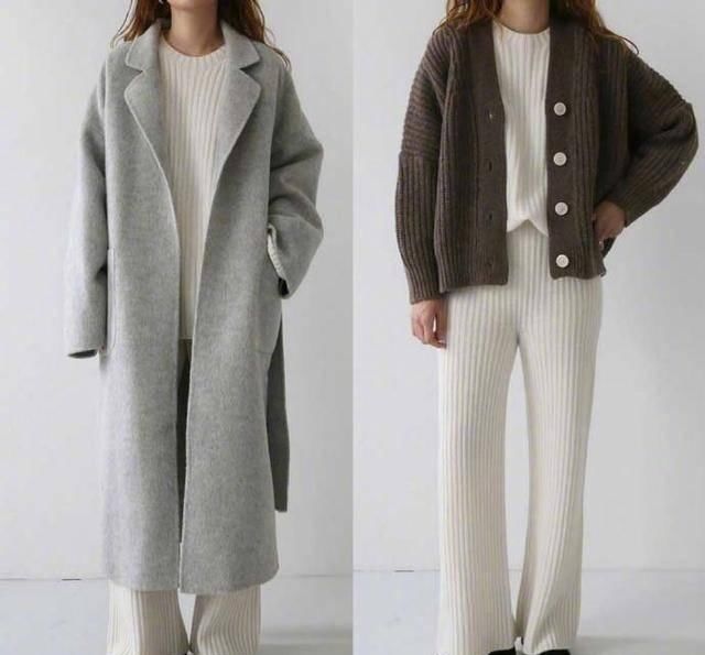  「穿着」还在担心上班没有衣服穿吗？极致简约风有话说，完全的遮肉又气质