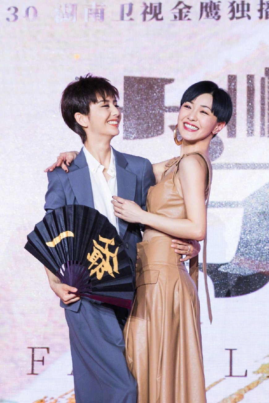 短发女神郭采洁，158的她穿出了2米大长腿，气质霸气瞬间爆棚