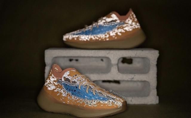  [发售]全新满天星 Yeezy 380 上脚照来了！颜值一言难尽...