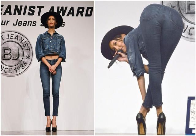 九头身嫩模菜菜绪被获最优美身材