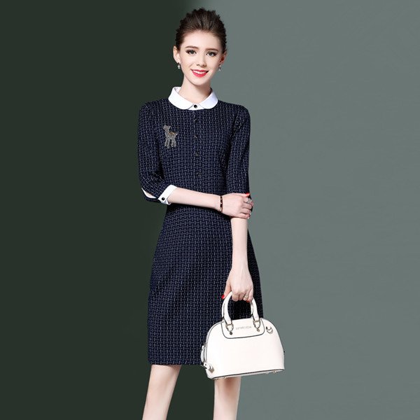 为了过中秋，小姨这裙子可找了几个月，比大牌子的显瘦洋气好千倍