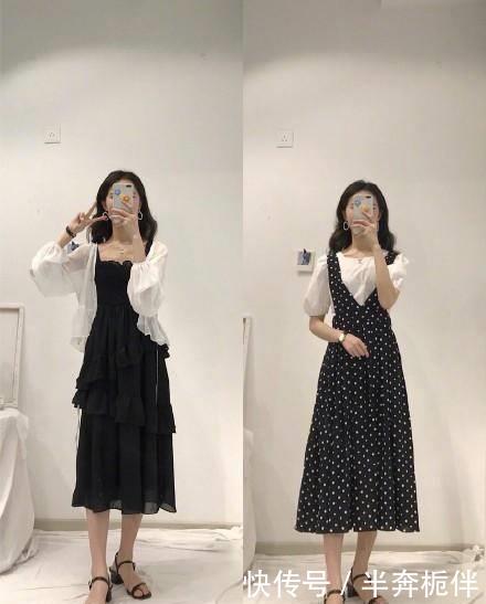  「贫胸」小胸妹子别再挑战深V长外套了，今夏流行这么穿，时尚又甜美