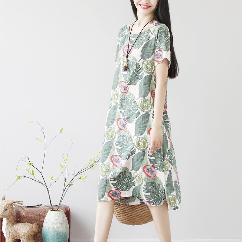 30岁老婆穿这连衣裙，好看不说，还性感的要命，我马上买几件回家