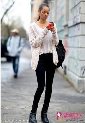  #极致#【尚】超模街拍演绎极致精简大气风范